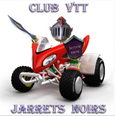 Logo 12-155 Club V.T.T. Les Jarrets Noirs De Beauceville